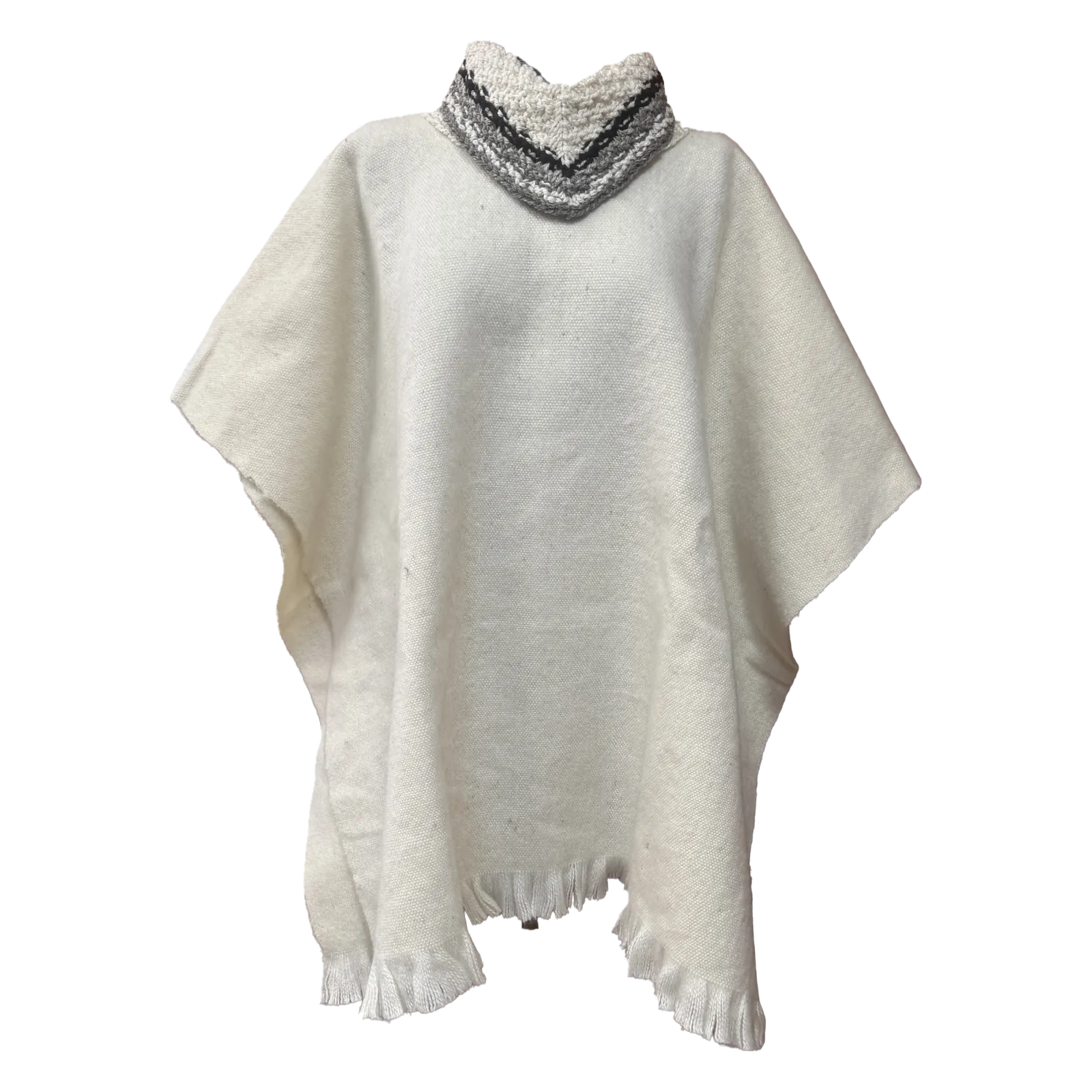 Carranguera cuello tejido